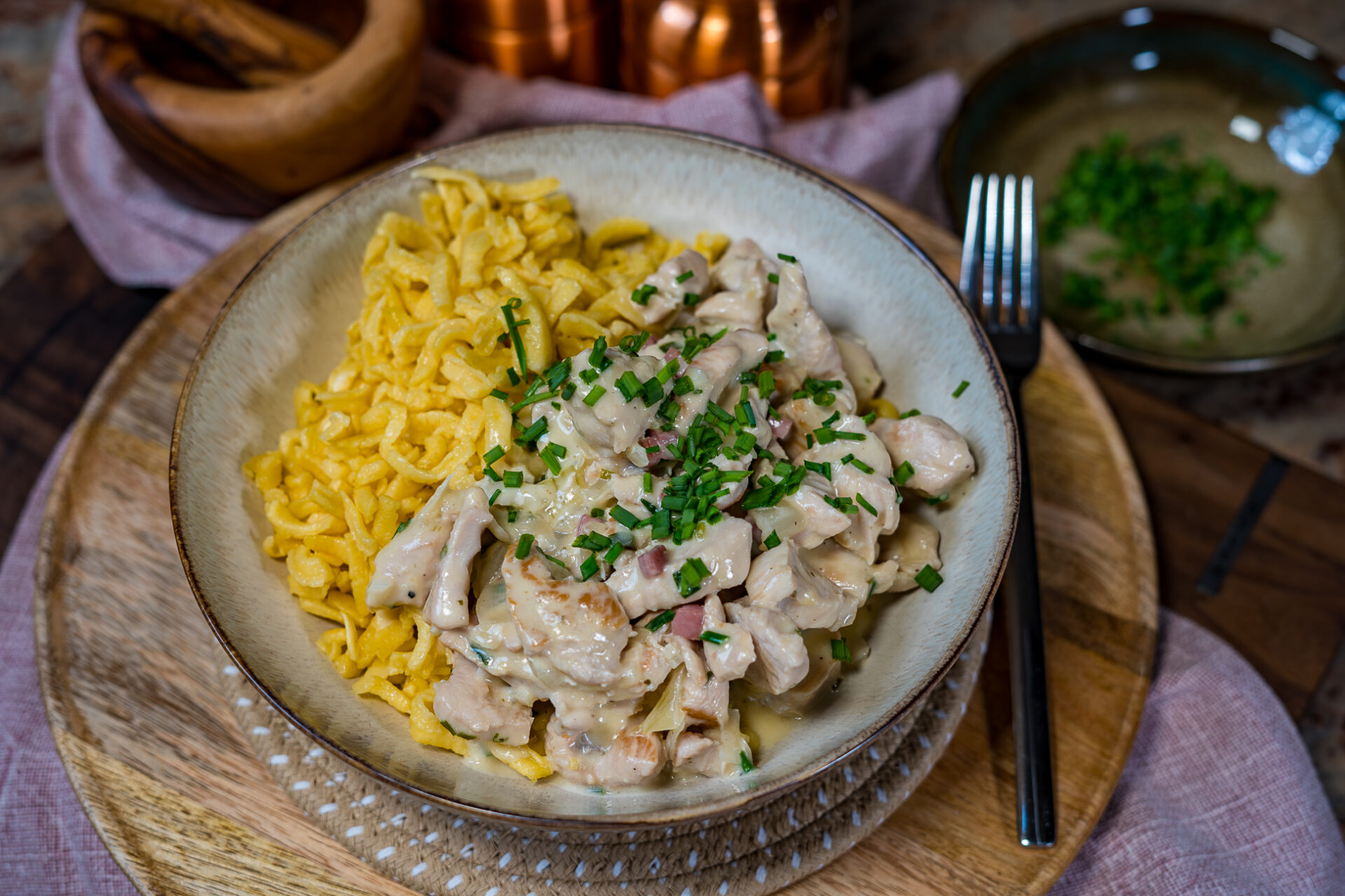 Putengeschnetzeltes Elsässer Art - Unger´s Kitchen